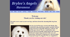 Desktop Screenshot of bryleesangels.com